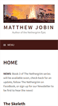 Mobile Screenshot of matthewjobin.com