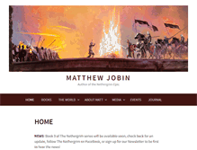 Tablet Screenshot of matthewjobin.com